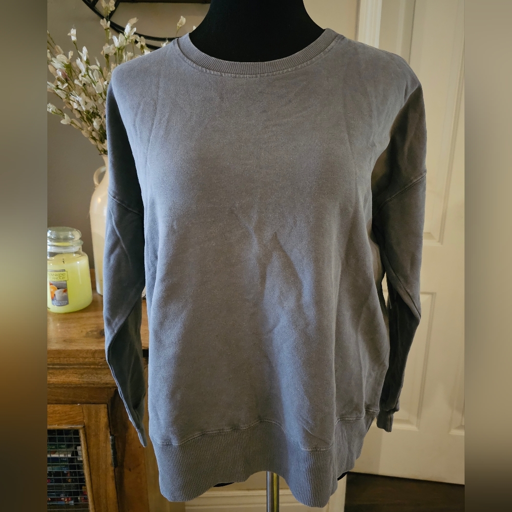 4. LACAUSA Grey Pullover Crewneck, NWT, Size S